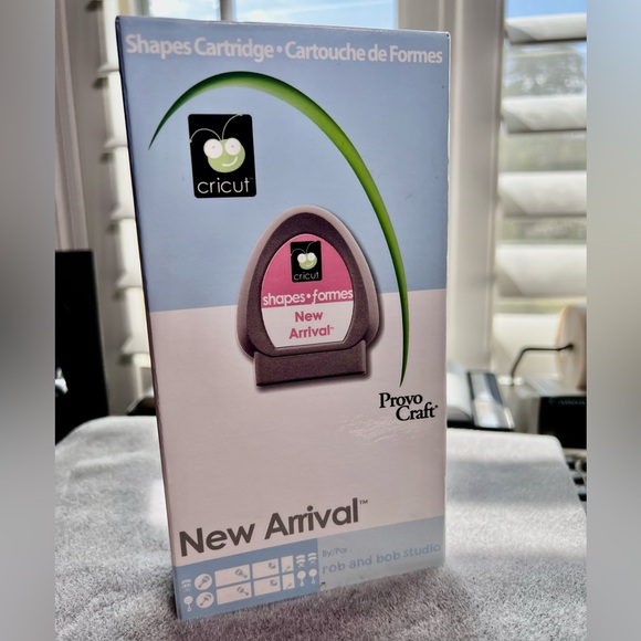 Used - Cricut Cartridge - New Arrival Shapes and Forms - Picture 1 of 3